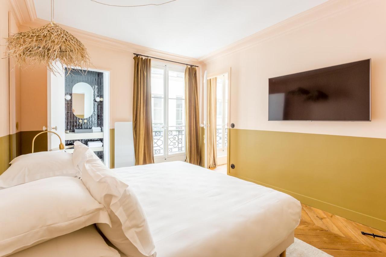 Апартаменты Habitat Parisien - 2Br-2Ba - Marais - Centre Pompidou Экстерьер фото