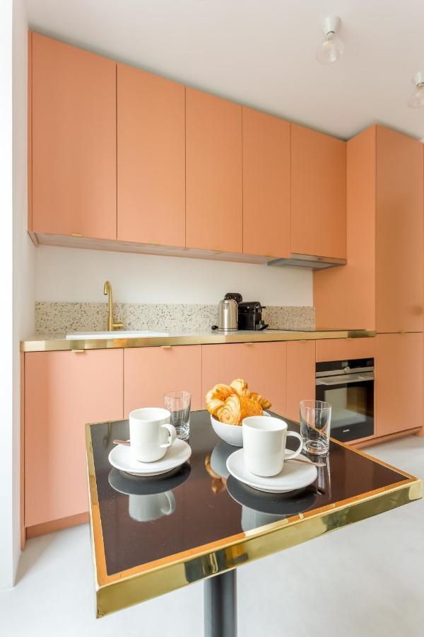 Апартаменты Habitat Parisien - 2Br-2Ba - Marais - Centre Pompidou Экстерьер фото