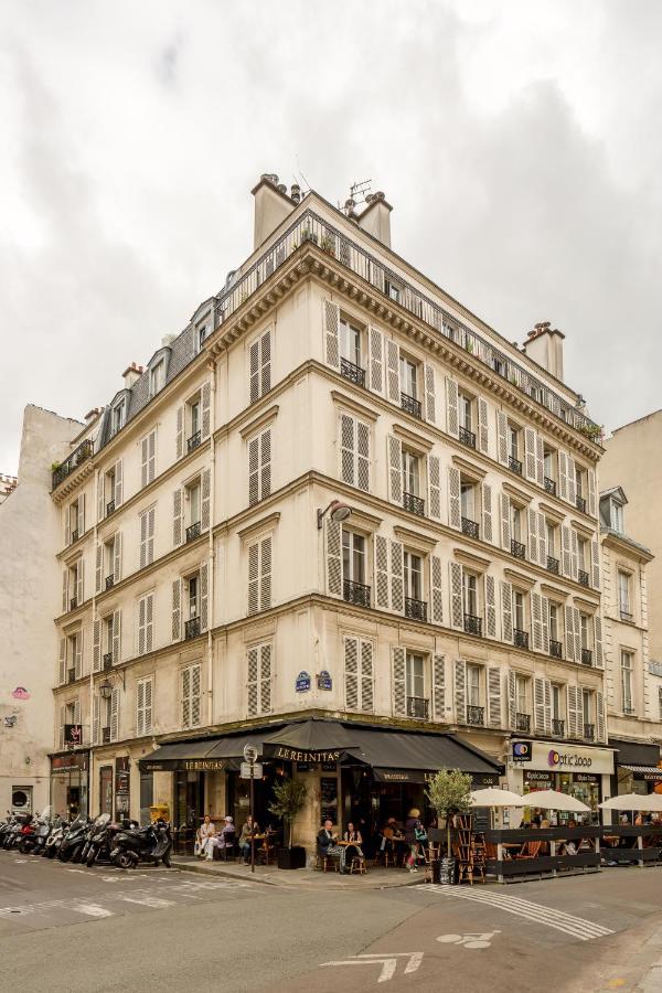 Апартаменты Habitat Parisien - 2Br-2Ba - Marais - Centre Pompidou Экстерьер фото