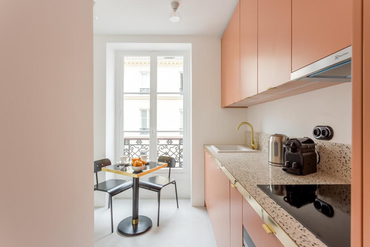Апартаменты Habitat Parisien - 2Br-2Ba - Marais - Centre Pompidou Экстерьер фото